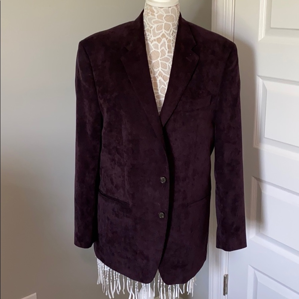 Ralph Lauren Men’s Purple corduroy sports coat